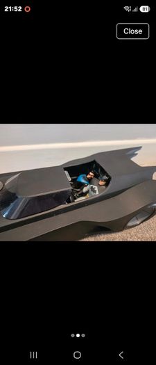 batman animated series batmobile and figures