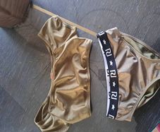 River island Khaki swimsuit bikini 7-8