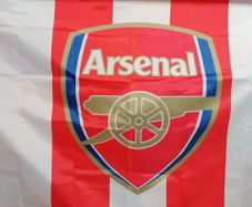 Arsenal flag 5ft x 3ft .