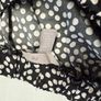 Off the Shoulder Black and white Polkadot To Image 8