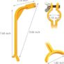 Upgraded Instructions/Golf Swing Plane Training Aid Golf Swing Guide Training Aid Golf trainer Golf Swing Trainer/Guide/Tool - Swing training Posture/Wrist Hinge/Swing Plane/Swing Alignment Corrector Image 3