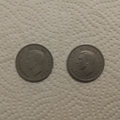 2. UK Half Crowns.