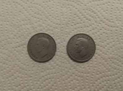 2. UK Half Crowns.