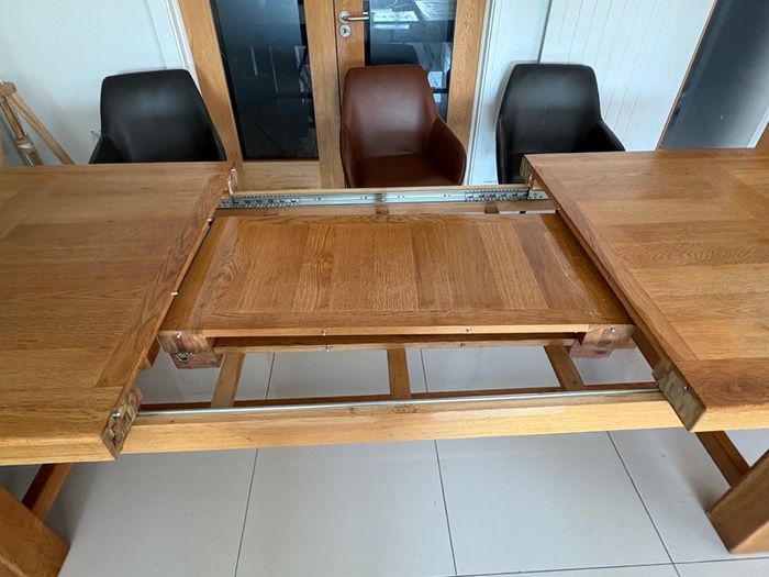 Dining table and sideboard