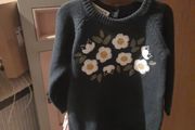 beautiful knitted baby romper