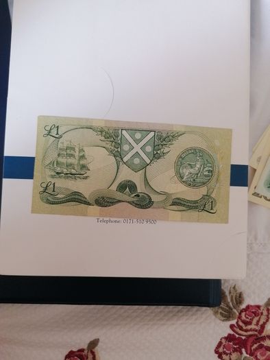 1988 Scotland One Pound Banknote