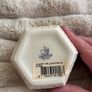 Vintage Belleek Country Trellis Lily Votive Candle Holder / Ring Dish - 9th Blue Mark 1997-99 Image 3