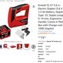 Einhell TC-CT 3.6 Li Electric Stapler (3.6 V / 1.3 Ah Battery, Staple Type: 53 Image 5