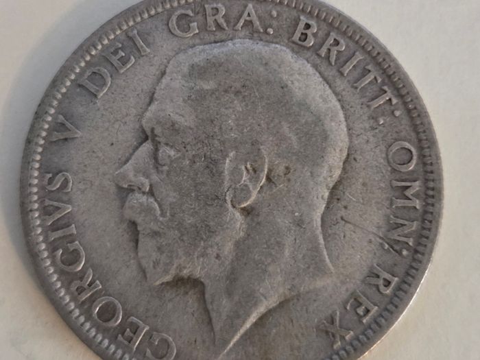 5x .5 Silver Florins 1920 - 1945 Coins 2 Shilling 1 Shilling 6 Coins.