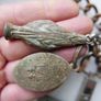 Antique Nun's Crucifix and Devotional Medals Image 6