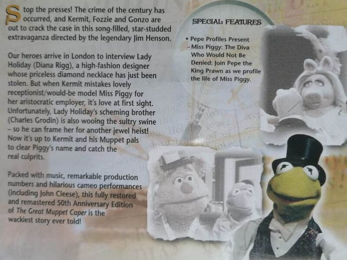The Muppets [1981] The Great Muppet Caper [Movie DVD]