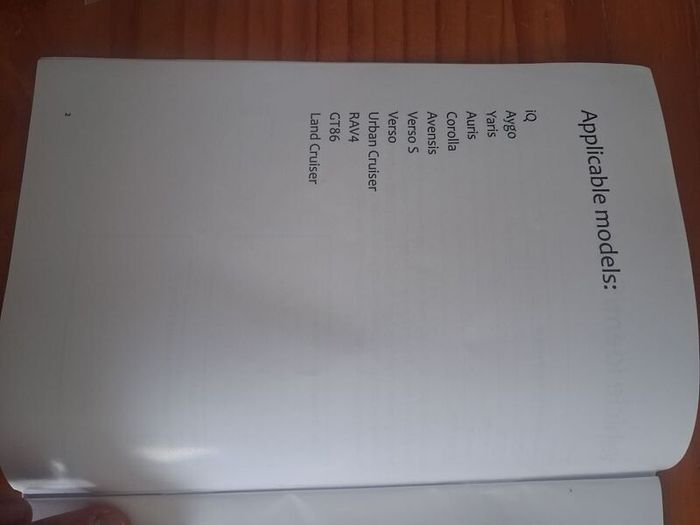 Toyota Service History Book Blank For All Models