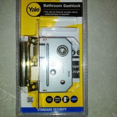 Yale Keyless Access Mortice Sashlock, Brass Finish, 2.5 Inch/64 mm