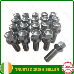 20 x New Wheel Bolts Fit Audi, VW, Seat, Skoda, Merc (F20) Delivery