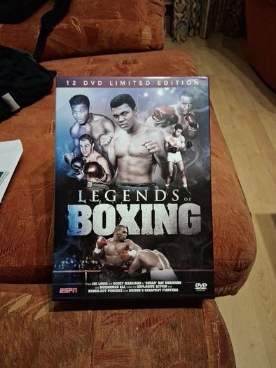 Dvd 12 Dvd Limited Edition Legend's Of Boxing