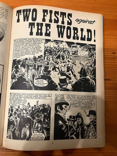 Comic: 'Hurricane' annual 1968