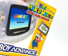 Nintendo Game Boy Advance Super Mario World Edition Console - Boxed and Beautiful