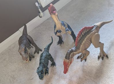 Jurassic World Mattel Dinosaur Bundle 4 Figures