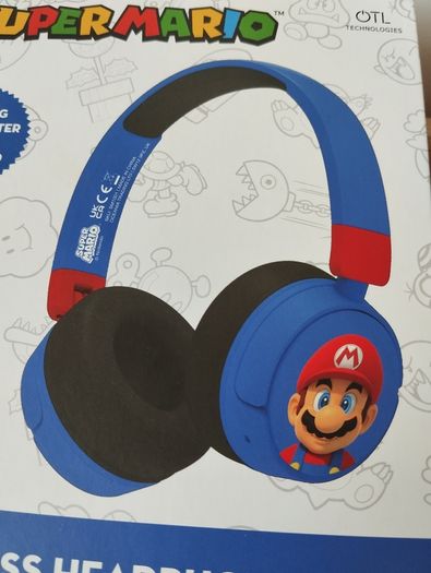 Super Mario Kids Wireless Headphones