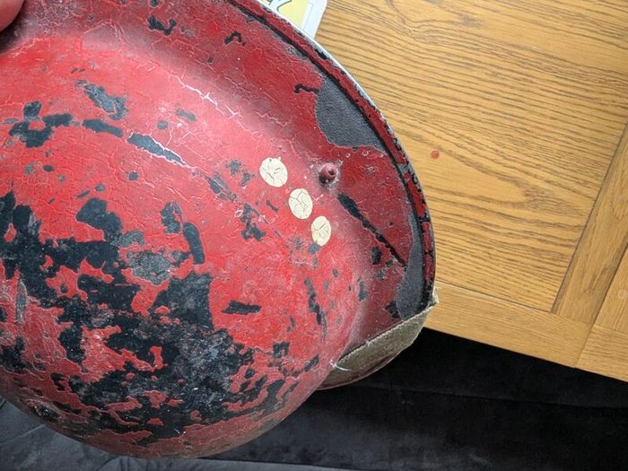 Ww2 Emergency Auxiliary Fire Service Helmet