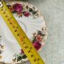 VTG Washington Ironstone Pottery English Rose 3 Saucers Plate Floral Gilt Image 5