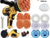 Rotary Car Polisher Buffer Sander Polishing Electric Tool Waxer Machine & 5