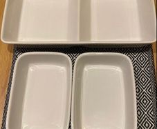 Cutlery plates bowls utensils cermamic