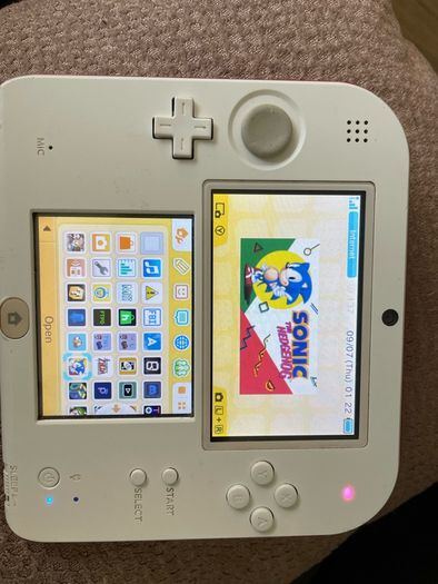 2ds modded with games
