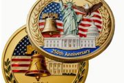 Coin 250th Anniversary of Establishment /  250th Anniversary Freedom / Commemorative Coin. New.
