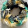 Scarf - Snood - Urban Mist - Faux Fur Image 9