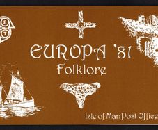 1981 Isle of Man Europa Folklore Commemorative Stamp Presentation Pack