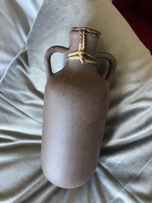 Vintage Greek Terracotta Vase