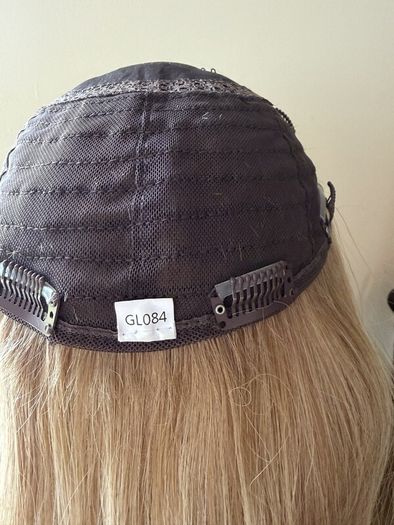 Goldylost Blake 14" Human Hair Silk Topper - Blonde