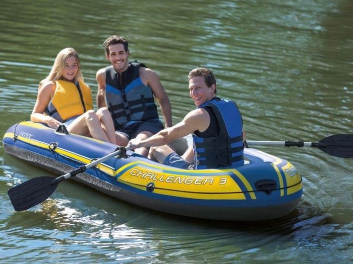Challenger Inflatable Boat Set with Oars + Inflator (FREE POSTAGE)