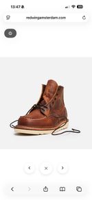 Red wing Moc Toe 1907