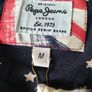 Pepe Jeans London Ladies Providence T Shirt Top New With Tags Size M Blue Black CAN POST Image 3