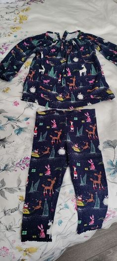 Christmas PJ's 12-18m