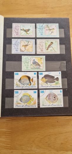 80's Cuba Post Stamps