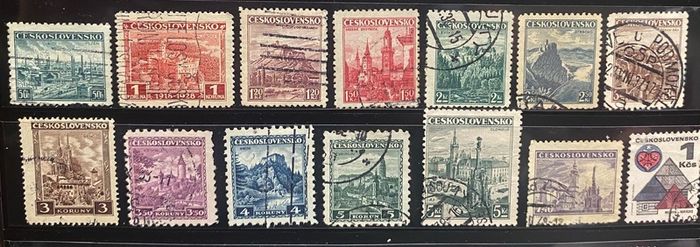 Czechoslovakian Stamp lot