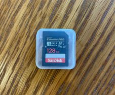 SanDisk Extreme Pro 128GB V60 SD Card