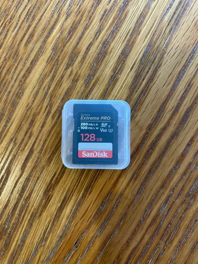 SanDisk Extreme Pro 128GB V60 SD Card