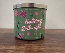 Bath & Body Works 3-Wick Candle "Holiday Dill-Light"