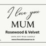 The Celtic Essence  I love you MUM Scented Candle Image 3