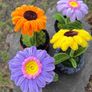 Handmade Flower Pot Decor Image 3