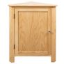 Corner Cabinet 59x36x80 cm Solid Oak Wood Image 2