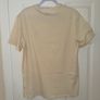 New Polo Ralph Lauren Men's V-Neck T-Shirt - Cream / Off White Image 2