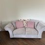 Beautiful Light Grey Elegant Sofa Suite Image 6
