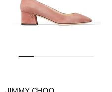 jimmy choo dianne 45 suede pumps pink 39.5