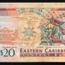 Eastern Carribean - 20 Dollars 2008 Banknote P 49 (unc) Image 2