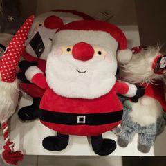 Next Home Santa Cushion Light & Music c.47cm